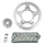 KIT CHAINE ADAPTABLE SUZUKI 750 GSX F 1998>2006  530  15x45  (DIAM COURONNE 87/110/10.5)  (DEMULTIPLICATION ORIGINE)  -AFAM-