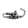 POT SCOOT YASUNI R VERNI POUR MBK 50 BOOSTER, STUNT/YAMAHA 50 BWS, SLIDER  (SILENCIEUX NOIR)  -TUB307B-
