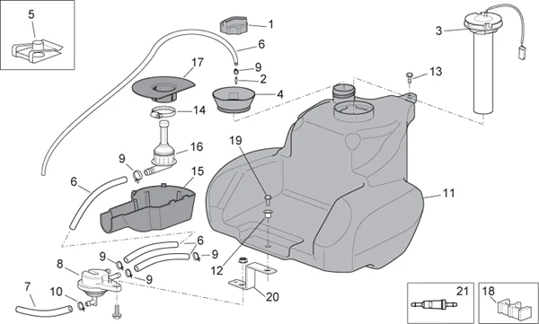 Réservoir essence II