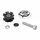 BOUCHON JEU DIRECTION AHEAD-SET ETOILE 1"1/8 ALU BLANC