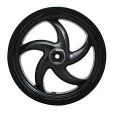 JANTE/ROUE AVANT COMPLETE ORIGINE PIAGGIO DERBI BOULEVARD 2012>2014 NOIRE  -646686200C -