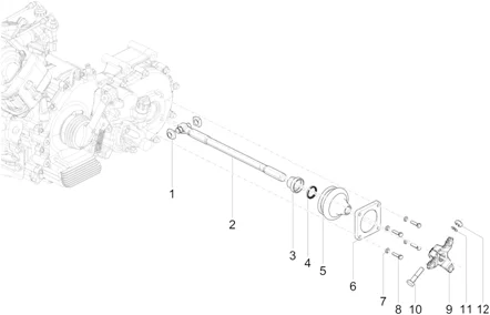 Transmission arriere