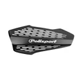 POLISPORT OPEN HANDGUARDS - MX FORCE- BLACK (INCLUDING UNIVERSAL MOUNTING KIT)
