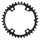 PLATEAU ROUTE 4BRA D.110 POUR SHIMANO ULTEGRA R8000 / R8050 STRONGLIGHT 36DTS INTERIEUR  NOIR CT2  11V. (POUR PLATEAU 48 et 51DTS)