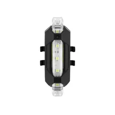 INDICATOR LIGHT FOR REAR WHEEL HUB ON E-SCOOTER XIAOMI M365, PRO BLANC (RECHARGEABLE USB)  -SELECTION P2R-