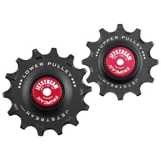 GALET DERAILLEUR ROUTE TRIPEAK 12-14 DENTS ROULEMENT G5 CERAMIQUE POUR SRAM ETAP AXS 12V. NOIR (BLISTER DE 2)