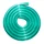 FUEL HOSE REPLAY PU 5x9 TRANSPARENT GREEN (1 M)