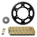 KIT CHAINE ADAPTABLE YAMAHA 1000 FZ1 S FAZER 2006>2015  530  17x45  (DIAM COURONNE 110/130/10.25)  (DEMULTIPLICATION ORIGINE)  -AFAM-