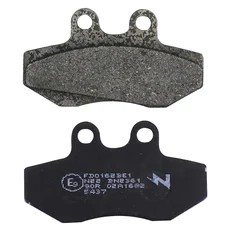 PLAQUETTE DE FREIN NEWFREN POUR DERBI SENDA 50 DRD 2003>2004 AV / RIEJU 50 SMX AV, SPIKE 2002>AV / PEUGEOT 50 XR6 2002> AV / BETA 50 RR 1999>2003 AV (FD0162BE) (ELITE ORGANIQUE)