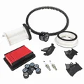 KIT ENTRETIEN MAXISCOOTER ADAPTABLE YAMAHA 500 TMAX 2008>2011 PLAQUETTE ORGANIQUE (PACK 11 PIECES) -SELECTION P2R PREMIUM