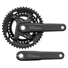 PEDALIER VTT SHIMANO 9/10V. CUES U6040 NOIR 175mm 50-34 DTS (INTEGRE)