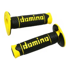 GRIP- DOMINO ORIGINAL- OFF ROAD A260 BLACK/YELLOW (120 mm) (PAIR)  -