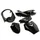 CARROSSERIE/CARENAGE SCOOT ADAPTABLE PEUGEOT 50 VIVACITY 1998>2007 NOIR BRILLANT (KIT 6 PIECES)  -P2R-
