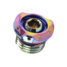 BOUCHON D'HUILE 50 A BOITE VOCA EVO V2 POUR DERBI 50 SENDA, GPR (MOTEUR EURO 2, 3, 4) ALU CNC NEO-CHROME