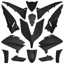 FAIRINGS/BODY PARTS FOR MAXISCOOTER  YAMAHA 530 TMAX 2015>2016 MATT BLACK (11 PARTS KIT)