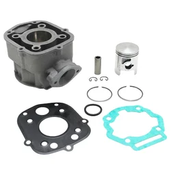 CYLINDRE 50 A BOITE ADAPTABLE DERBI 50 SENDA 2006>, GPR 2006>/GILERA 50 SMT 2006>, RCR 2006> (MOTEUR PIAGGIO EURO 3)  -P2R ALU NIKASIL-