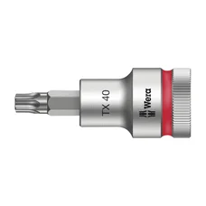 WERA 8767 HF ZYKLOP TORX SOCKET 1/2 Ø 40 mm Long 60 mm (Sold per unit)  -German tools for workshop.
