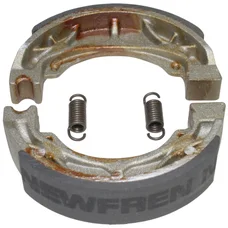 BRAKE SHOE FOR SCOOT NEWFREN FOR PEUGEOT 50 LUDIX FRONT+REAR, TKR REAR, TREKKER REAR, VIVACITY REAR/KYMCO 50 DINK, HEROISM, TOP BOY/SYM 50 JET , CHINESE SCOOTERS (GF.1043 )