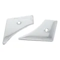 PORTE DE BOITE A OUTILS CYCLO POUR MBK/MOTOBECANE 50, 51 CHROME (PAIRE)  -SELECTION P2R-