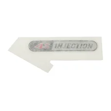 AUTOCOLLANT/STICKER/DECOR "4T INJECTION" SUR FACE AVANT ORIGINE PIAGGIO 50 ZIP 4T 2018> E4  -2H002189-
