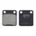 PLAQUETTE DE FREIN POLINI POUR PEUGEOT 50 VIVACITY 2008> AV / DAELIM 50 S-FIVE 2001>, 125 S2 2005> / HONDA 50 CRM 1988>1992  (L 40mm - H 50mm - P 7mm) (174.0083) (ORIGINAL)