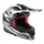 CASQUE CROSS ADX AC800 NOIR MAT DECO L (ECE 22.06)