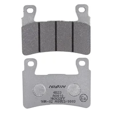 PLAQUETTE DE FREIN NISSIN POUR DUCATI 944 ST2 1997>2001 AR / HONDA 600 CB F HORNET 1998> AV, CBR F 1999>2006 AV / KAWASAKI 636 ZX-6R NINJA 2013> AV  (2P-245NS)
 (SEMI METAL)