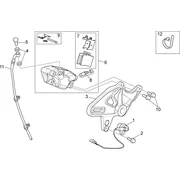 Pince frein arrière