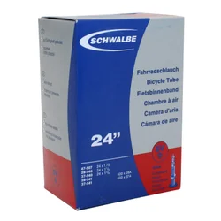 INNER TUBE FOR BICYCLE 24" - 600 x 28-35A  SCHWALBE -PRESTA VALVE- ALUMINIUM (47-507 to 37-541) (SV9)