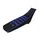 COUVRE/HOUSSE DE SELLE 50 A BOITE KRM PRO RIDE POUR DERBI 50 SENDA 2018>/GILERA 50 SMT, RCR 2018>/APRILIA 50 SX, RX 2018> NOIR/BLEU