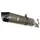 EXHAUST FOR MAXISCOOTER LEOVINCE SBK LV ONE EVO- STAINLESS STEEL- SBK FOR GILERA 800 GP 2008>/APRILIA 850 SRV 2012>  (REF 8565) (CEE APPROVED)