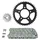 KIT CHAINE ADAPTABLE HONDA 600 VT C SHADOW 1986  525  16x44  (DIAM COURONNE 80/110/10.5)  (DEMULTIPLICATION ORIGINE)  -AFAM-