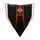 DECAL- REAR MUDGUARD "PIAGGIO GENUINE PART" 50 GILERA SMT/RCR 2013> WHITE/RED  -2H000920-