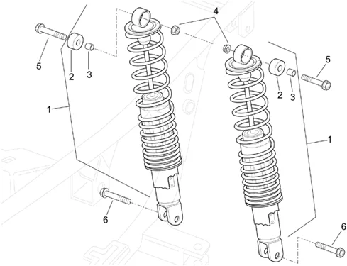 Suspension arriere