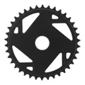 CHAINRING FOR EBIKE- DIRECT MOUNT 38 Teeth. Single- BLACK AMUMINIUM 7075 STRONGLIGHT (for BOSCH 4th GENERATION)  NARROW WIDE TECH