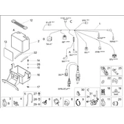 Circuit electrique arrière