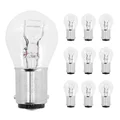 LIGHT BULB 12V 21/5W FOOT BA15D STANDARD (10 IN A BOX)  -FLOSSER-