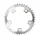 CHAINRING FOR ROAD BIKE- 5 Arms- 40T.Ø 110  -OUTER- ALUMINIUM SILVER- 7075 TA ZEPHYR    (SHIMANO TYPE) 9/10Speed.