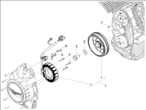 Volant magnétique / Allumage