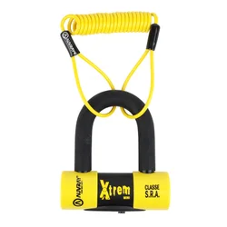 ANTIVOL U / BLOQUE DISQUE AUVRAY XTREM MINI 52x65mm DIAM 16mm AVEC CORDON DE RAPPEL (CLASSE SRA) (3 CLES)