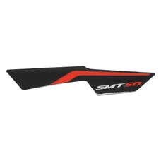 AUTOCOLLANT/STICKER/DECOR DE TETE DE FOURCHE DROITE ORIGINE PIAGGIO 50 GILERA SMT/RCR 2018> NOIR/ROUGE  -2H003069
-