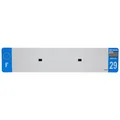 PLASTIC STRIP FOR BLANK PVC LICENSE PLATE (CAR FORMAT 520X110)-DEPT 29/EUROPE (SOLD PER UNIT)
