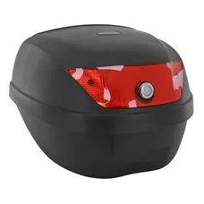 TOP CASE 28L ORIGINE PIAGGIO 50 TYPHOON 2018>/APRILIA 50 SR MOTARD 2018> NOIR (SUPPORT INCLUS)  -1B006029-