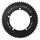 PLATEAU PISTE 5BRA D.144 TA FULL TRACK 58DTS NOIR ALU 7075 POUR CHAINE 3.17mm (1"1/8)