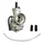 CARBURETOR POLINI CP 21 EVOLUTION (201.2101) (WITH DEPRESSION+LUBRICATION/CHOKE CABLE)