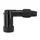 SPARK PLUG CAP - 90° BLACK ( SOLD PER UNIT))  -SELECTION P2R-