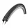 TYRE FOR ROAD BIKE 700 X 25 SCHWALBE LUGANO 2 ENDURANCE - ANTI PUNCTURE PROTECTIVE LAYER BLACK-RIGID-(25-622)