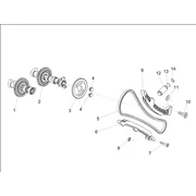 Distribution cylindre avant