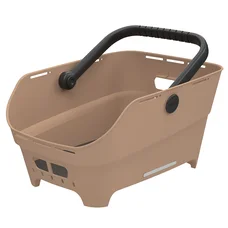 PANIER ARRIERE SYNTHETIQUE RECYCLE CENTO NEO MIK 2.0 BASIL SABLE (46x35x25cm) COMPATIBLE SYSTEME MIK 2.0 (FIXATION INCLUS)