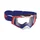MASQUE/LUNETTES CROSS PROGRIP 3309 TR RAPID BLEU/ROUGE/BLANC ECRAN TRANSPARENT ANTI-RAYURES/ANTI U.V./ANTI-BUEE (HOMOLOGUE CE-EN-N° AC-96025 REV.2)
